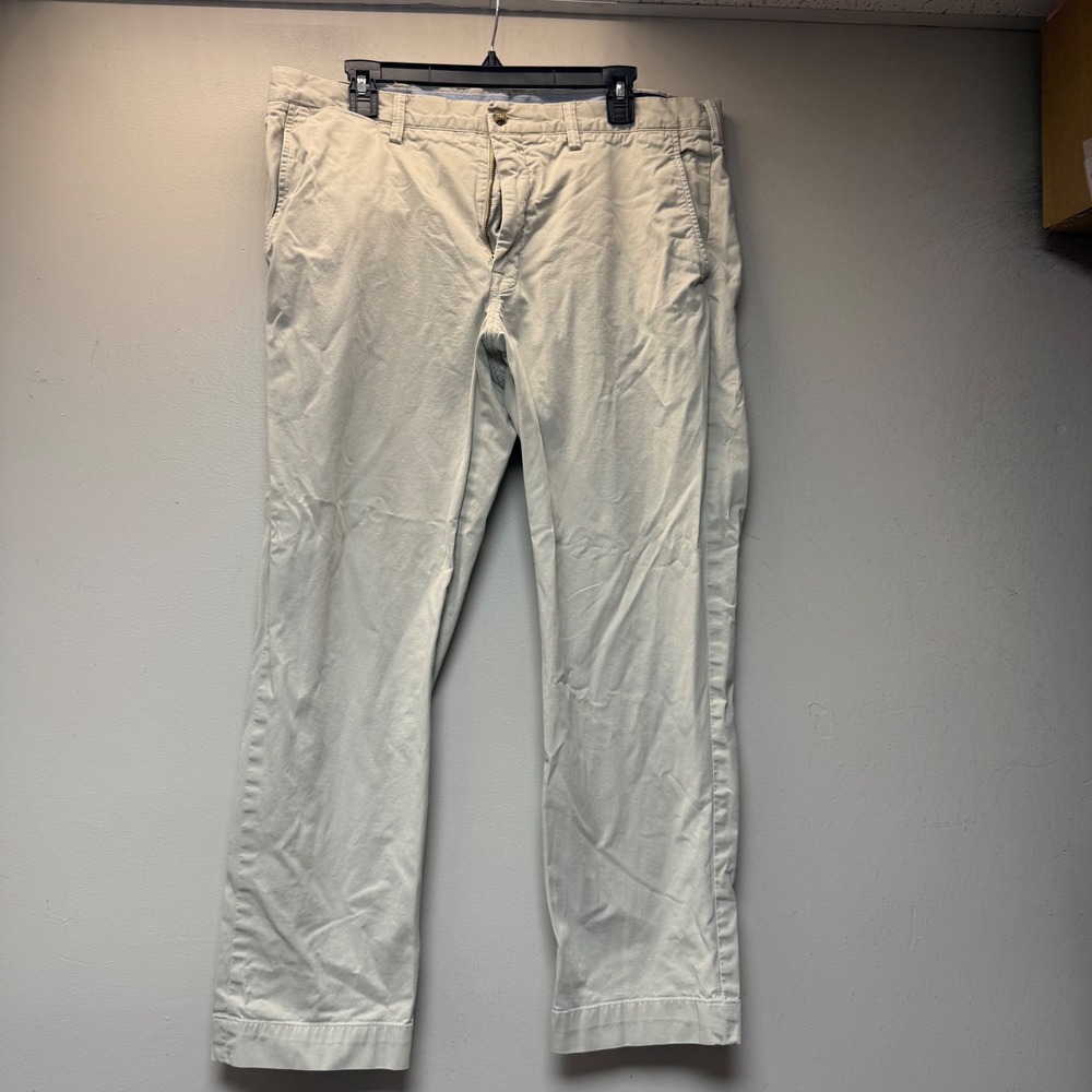 Polo Ralph Lauren Chinos Mens 36x29 Khaki Excellent Stretch Straight Fit 15458